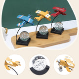 Maxbell Airplane Model Collection Multifunctional Plane Statue for Bedroom Cafe Home Yellow