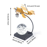 Maxbell Airplane Model Collection Multifunctional Plane Statue for Bedroom Cafe Home Yellow