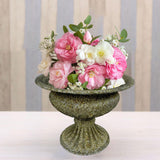 Maxbell Flower Vase Decoration Floral Arrangement for Home Bookshelf Valentine's Day Bottom Dia 10 cm