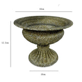 Maxbell Flower Vase Decoration Floral Arrangement for Home Bookshelf Valentine's Day Bottom Dia 10 cm