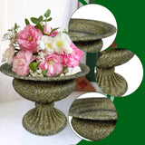 Maxbell Flower Vase Decoration Floral Arrangement for Home Bookshelf Valentine's Day Bottom Dia 10 cm