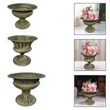 Maxbell Flower Vase Decoration Floral Arrangement for Home Bookshelf Valentine's Day Bottom Dia 10 cm