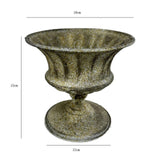 Maxbell Flower Vase Decoration Floral Arrangement for Home Bookshelf Valentine's Day Bottom Dia 12 cm
