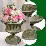 Maxbell Flower Vase Decoration Floral Arrangement for Home Bookshelf Valentine's Day Bottom Dia 12 cm