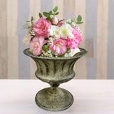 Maxbell Flower Vase Decoration Floral Arrangement for Home Bookshelf Valentine's Day Bottom Dia 12 cm