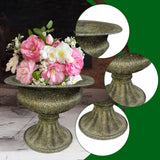 Maxbell Flower Vase Decoration Floral Arrangement for Home Bookshelf Valentine's Day Bottom Dia 13.5 cm