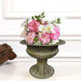 Maxbell Flower Vase Decoration Floral Arrangement for Home Bookshelf Valentine's Day Bottom Dia 13.5 cm