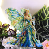 Maxbell 2D Flat Butterfly Wing Fairy Desktop Ornament for Birthday Gift Party Favor
