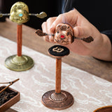 Maxbell Incense Burner Decoration Elegant Censer Burner for Table Living Room Office Style A