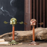 Maxbell Incense Burner Decoration Elegant Censer Burner for Table Living Room Office Style A