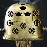 Maxbell Incense Burner Decoration Elegant Censer Burner for Table Living Room Office Style A
