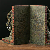 Maxbell 2 Pieces Western Dragon Statue Bookends for Study Room Accessories Versatile