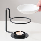 Maxbell Essential Oil Burner Decorative Fragrance Warmer for Bedroom SPA Meditation