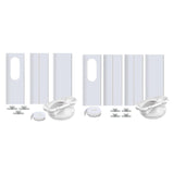 Maxbell Portable Air Conditioner Window Kit Window Vent Kit for Repairing Fitment 3PCS