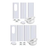 Maxbell Portable Air Conditioner Window Kit Window Vent Kit for Repairing Fitment 3PCS