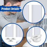 Maxbell Portable Air Conditioner Window Kit Window Vent Kit for Repairing Fitment 4PCS