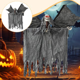 Maxbell Electric Halloween Hanging Ghost Ghost Ornament for Courtyard Garden Holiday