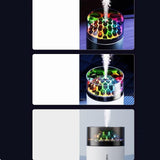 Maxbell Mini Air Humidifier 180ml Water Tank Silent Portable USB Desktop Humidifier White