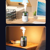 Maxbell Mini Air Humidifier 180ml Water Tank Silent Portable USB Desktop Humidifier White