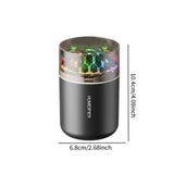 Maxbell Mini Air Humidifier 180ml Water Tank Silent Portable USB Desktop Humidifier Black