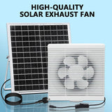 Maxbell Solar Powered Fan Ventilation Air Extractor for Chicken Coop Picnic Basement 6inch