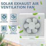 Maxbell Solar Powered Fan Ventilation Air Extractor for Chicken Coop Picnic Basement 10inch