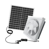Maxbell Solar Powered Fan Ventilation Air Extractor for Chicken Coop Picnic Basement 12inch