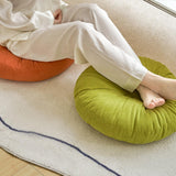 Maxbell Round Floor Pillow Lightweight Seating Cushion for Chair Sofa Office Balcony Yellow