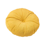 Maxbell Round Floor Pillow Lightweight Seating Cushion for Chair Sofa Office Balcony Yellow