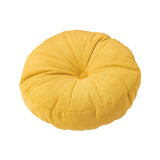 Maxbell Round Floor Pillow Lightweight Seating Cushion for Chair Sofa Office Balcony Yellow
