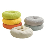 Maxbell Round Floor Pillow Lightweight Seating Cushion for Chair Sofa Office Balcony Yellow