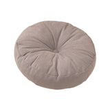Maxbell Round Floor Pillow Lightweight Seating Cushion for Chair Sofa Office Balcony Gray