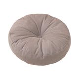 Maxbell Round Floor Pillow Lightweight Seating Cushion for Chair Sofa Office Balcony Gray
