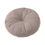 Maxbell Round Floor Pillow Lightweight Seating Cushion for Chair Sofa Office Balcony Gray