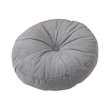 Maxbell Round Floor Pillow Lightweight Seating Cushion for Chair Sofa Office Balcony Blue