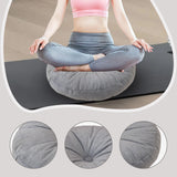 Maxbell Round Floor Pillow Lightweight Seating Cushion for Chair Sofa Office Balcony Blue