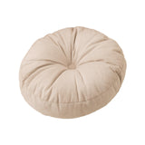 Maxbell Round Floor Pillow Lightweight Seating Cushion for Chair Sofa Office Balcony Beige
