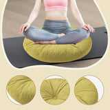 Maxbell Round Floor Pillow Lightweight Seating Cushion for Chair Sofa Office Balcony Green