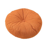 Maxbell Round Floor Pillow Lightweight Seating Cushion for Chair Sofa Office Balcony Orange