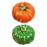 Maxbell Artificial Pumpkin Decor Foam Pumpkin for Halloween Decor Thanksgiving Party yellow