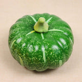 Maxbell Artificial Pumpkin Decor Foam Pumpkin for Halloween Decor Thanksgiving Party Green