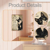 Maxbell Tin Painting Vintage Design Pet Oath Decorative Poster for Garage Cafe Store