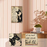 Maxbell Tin Painting Vintage Design Pet Oath Decorative Poster for Garage Cafe Store