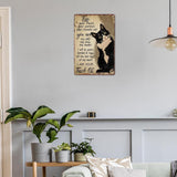 Maxbell Tin Painting Vintage Design Pet Oath Decorative Poster for Garage Cafe Store