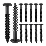 Maxbell Shutter Fasteners Decorative Shutter Hardware Heavy Duty Shutter Panel Nails 12PCS