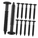 Maxbell Shutter Fasteners Decorative Shutter Hardware Heavy Duty Shutter Panel Nails 12PCS