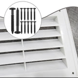 Maxbell Shutter Fasteners Decorative Shutter Hardware Heavy Duty Shutter Panel Nails 12PCS