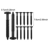 Maxbell Shutter Fasteners Decorative Shutter Hardware Heavy Duty Shutter Panel Nails 12PCS