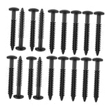 Maxbell Shutter Fasteners Decorative Shutter Hardware Heavy Duty Shutter Panel Nails 18PCS