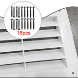 Maxbell Shutter Fasteners Decorative Shutter Hardware Heavy Duty Shutter Panel Nails 18PCS